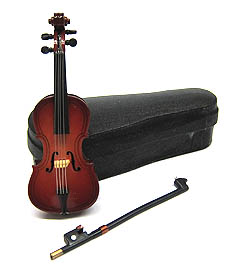 Cello mit Koffer 10cm